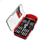 Bosch Skil 28 Piece T Handle Set (Red and Black) Screwdriver(Pack of 28) Rs 679  at Flipkart