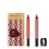 Faces Canada Lip Crayon Combo, Multicolor, 48