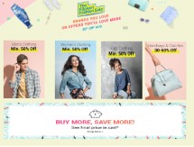 The Flipkart Fashion Sale Upto 80% off on Fashion Category + 10% extra off (Citi Card) -Flipkart