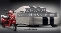 Automobiles & Accessories Upto 50% OFF at Flipkart