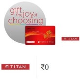 Titan Instant Gift Voucher Rs. 200 off on Rs. 1000, Rs. 300 off on Rs. 3000 at Amazon