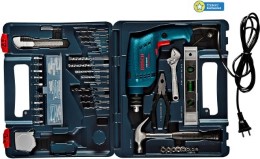 Bosch GSB 500 RE Home Tool Kit Power & Hand Tool Kit (92 Tools) Rs. 2899 At Flipkart
