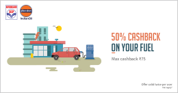 Freecharge Wallet 50% Cashback  on HP Petrol & Indian Petorl Pumps