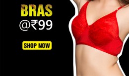 Buy and 5 Bra Set at @Rs 99 Each at clovia