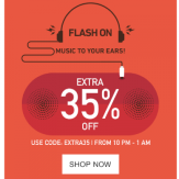 Clothing, Footwear & Accessories Extra 35% Off + 1% Off @ Jabong