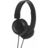 JBL T450 Wired Headset with Mic  (Black, On the Ear)