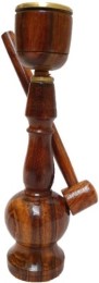 JaipurCrafts Decorative Premium 7 inch Iron, Glass, Ceramic Hookah for Rs. 199.0 at Amazon.in