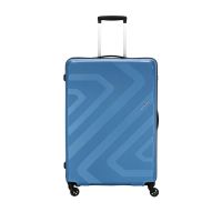 Kamiliant by American Tourister KAM Kiza Polypropylene 55 cms Ash Blue Hardsided Cabin Luggage (KAM KIZA SP 55CM - ASH BLUE)