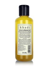 Khadi Sweet Almond Oil, 210ml at  Amazon
