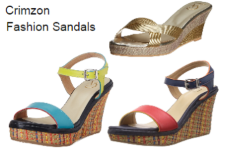 Flat 75% OFF On Crimzon Women’s Fashion Sandals at Amazon