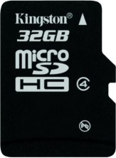 Kingston 32 GB MicroSD Card Class 4 Rs. 399 at Flipkart