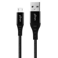 [LD] pTron Solero MB301 3A Micro USB Data & Charging Cable, Made in India, 480Mbps Data Sync, Strong & Durable 1.5-Meter Nylon Braided USB Cable