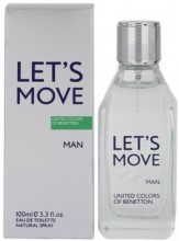 United Colors of Benetton Lets Move EDT - 100 ml  (For Men) at Flipkart