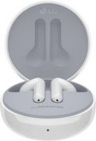 LG TONE Free HBS-FN4 with British Meridian Sound & Noise Isolation Bluetooth Headset  (White, True Wireless)