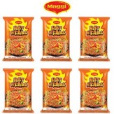 Maggi Hotheads Barbeque Pepper 70 gm + Maggi Hotheads Peri Peri 70 gm (Pack of 3 each) Rs. 120 at  Snapdeal 
