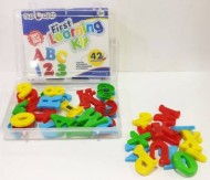 Miss & Chief Magnetic alphabets for kids(42 Pcs.)  (Multicolor)