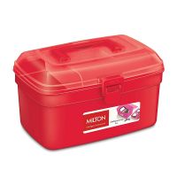 Milton Plastic Multi-Purpose Box, Red