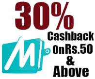 Mobikwik Wallet 30% extra credit on adding money (All Users)