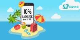 Cleartrip 10% cashback with Mobikwik Wallet