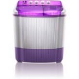 MarQ by Flipkart 7.5 kg Semi Automatic Top Load Washing Machine Purple, White  (MQSA75)