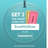 Get Free 2 movie tickets from BMS order above Rs 2500 Shopperstop