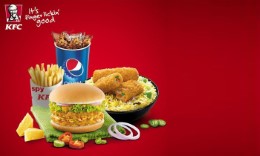 KFC Burgers, Hot n Crispy Chicken, Fries & Pepsi upto 36% off + 1% off from Rs. 193 – Nearbuy