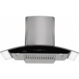 Hindware Nevio 90 Auto Clean Wall Mounted Chimney  (Brush Silver 1200 CMH)
