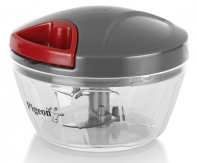 Pigeon by Stovekraft Handy Mini Plastic Chopper with 3 Blades, Grey