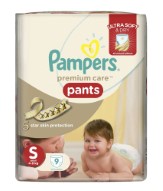 PAMPERS Premium Care 4 (9-15 kg) nappy pants , 38 pcs. - Mēness aptieka