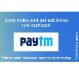 PayTm Big Basket Offers 15% Cashback with PayTm wallet