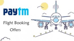 Get Rs.750 cashback on Flight Booking No min Booking at Paytm