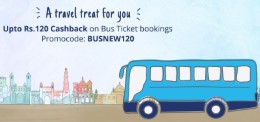 Bus Ticket Booking 30% cashback at PayTm Promo Codes
