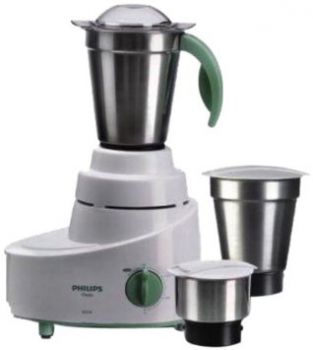 PHILIPS HL1606/03 500W Mixer Grinder with 3 Jars, Green