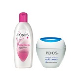  POND'S Triple Vitamin Moisturising Body Lotion, 300ml with Free POND'S Moisturising Cold Cream, 30ml   at  Amazon