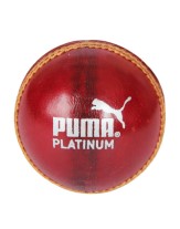 Puma Platinum LB Leather Cricket Ball (Red) Rs 352 Mrp 1099 at Amazon