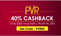 Rs. 500 PVR Movie Voucher 40% Cashback on Crownit App [3 PM 26th May]
