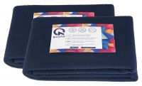Quard Waterproof Baby Dry Sheet 70 x 50 cm (Small, Navy Blue) - Pack of 2