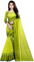 RUNAYA NX Women's Cotton Saree(PRIYA_GREEN)