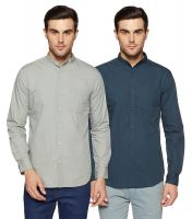 [Size L] Amazon Brand - Symbol Men's Regular Fit Casual Shirt