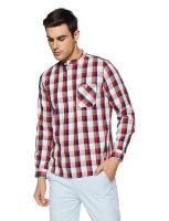 [Size M] Lee Cooper Men's Solid Regular Fit Casual Shirt