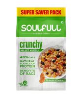 Soulfull Millet Muesli - Crunchy, Contains Almonds & Raisins, 700 g