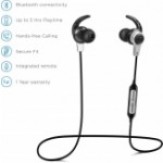 SoundLogic Loop Headset 2.0 Bluetooth Headset with Mic  (Black, In the Ear)