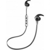 SoundLogic Loop Headset Bluetooth Headset with Mic  (Black, Silver, In the Ear)