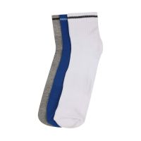 STOP by Shoppers Stop Mens Solid And Slub Socks Pack Of 3_Assorted_Free Size_203141205