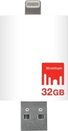 Strontium Nitro iDrive 3.0 OTG Pendrive for iOS 32 GB Utility Pendrive Rs.499 at Flipkart
