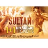 Sultan Movies Ticket 100% Cashback on 2nd Ticket at PayTm