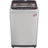 LG 8 kg Fully Automatic Top Load Washing Machine Silver  (T9077NEDLY)