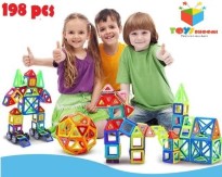Toys Bhoomi 198 Piece Magical Magnetic Building Blocks Brain Booster Educational Toys for Kids Rs 6999 at Flipkart