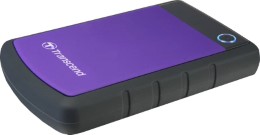 Transcend H3P 2 TB External Hard Disk Drive  (Purple & Black)
