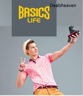  BASICS Men's Clothing 50% to 70% off from Rs. 299 at Amazon